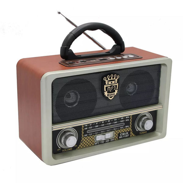 Imagen de RADIO RETRO USB/SD/BT/FM/AM Bateria recargable