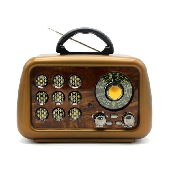 Imagen de RADIO FM/SD/USB/BT BAT.RECARGABLE RETRO