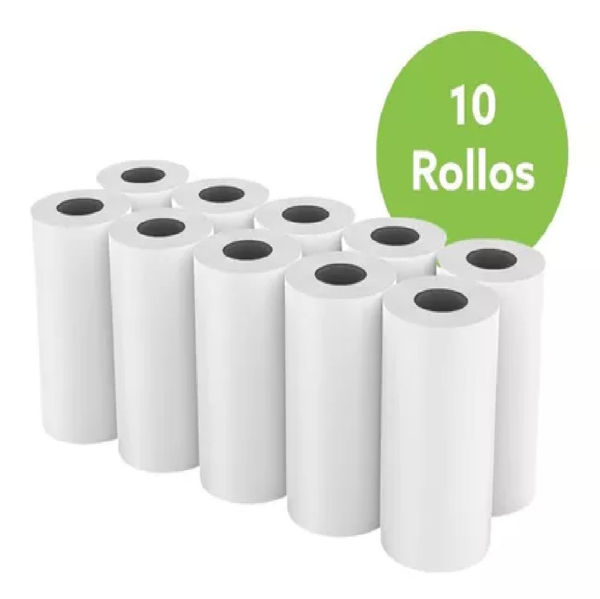 Imagen de PACK X 10 ROLLOS PAPEL ADHESIVO