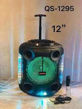Imagen de PARLANTE 12 PULGADAS QS1295 BT/SD/USB/FM RECARGABLE
