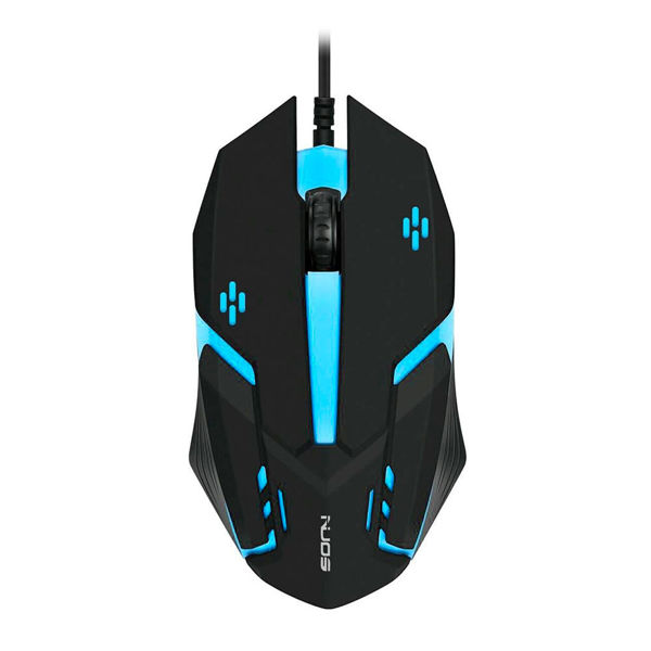 Imagen de MOUSE CON CABLE ESTILO GAMER