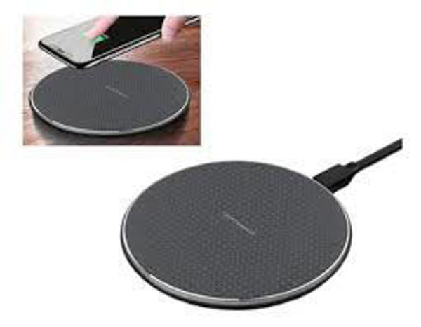 Imagen de CARGADOR INALAMBRICO NEGRO