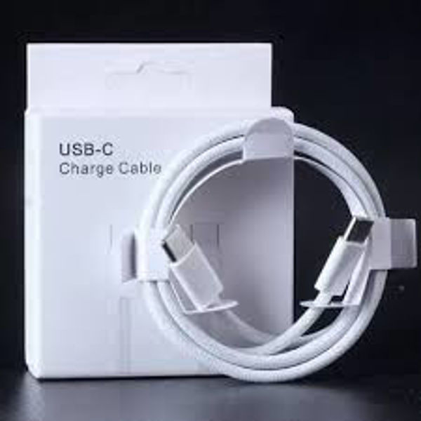 Imagen de CABLE CARGADOR RAPIDO C to C 60 W