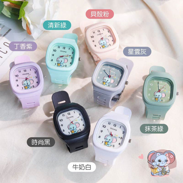 Imagen de RELOJ INFANTIL CON AGUJAS CUADRADO